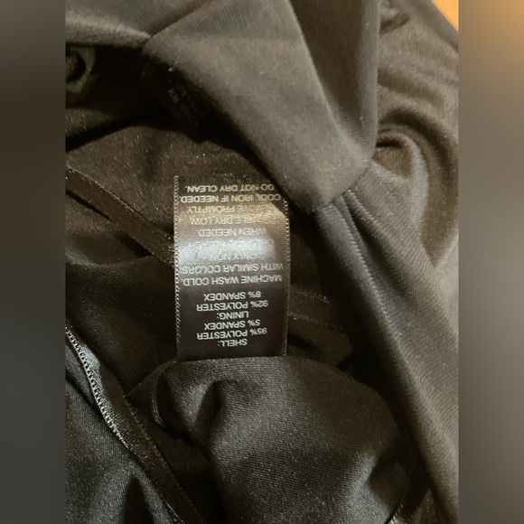 White House Black Market Black Sleeveless Maxi Dress, Size X-Small - Picture 9 of 9